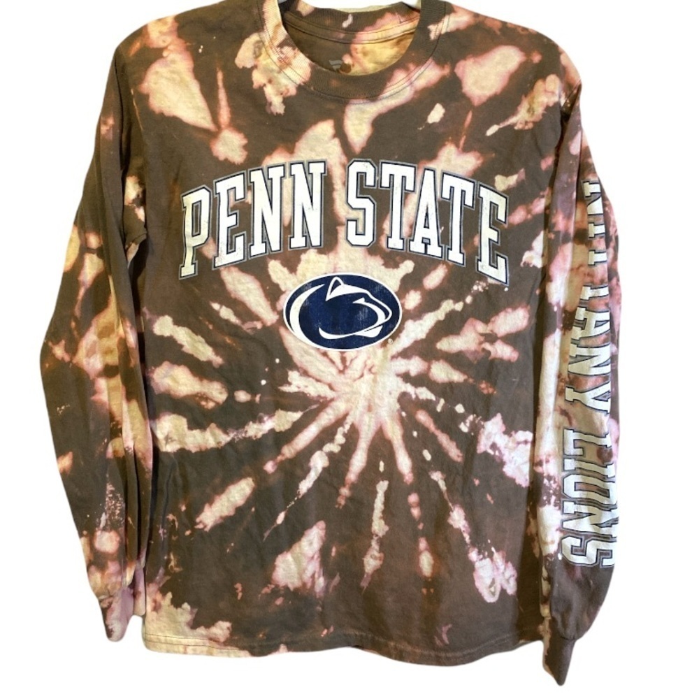 Penn State Kittany Lions bleached graphic tee s